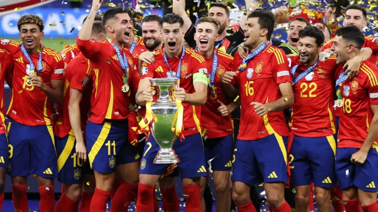 Spain National Football Team vs. England National Football Team Timeline